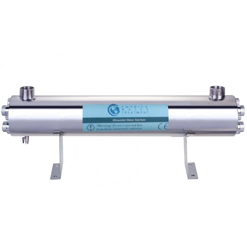 Sistema UV marca AWT, acero inoxidable, 495 watts, ros 3″, 108 GPM.