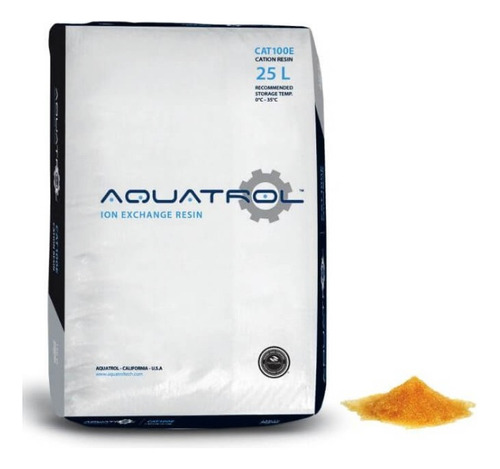 Resina catiónica marca Aquatrol, modelo CAT100E.