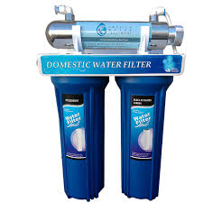 Sistema doméstico de filtración, 3 etapas con UV.