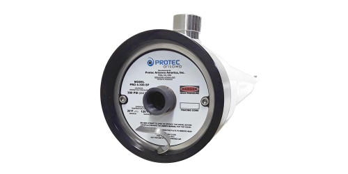 Portamembrana PROTEC 8×160″, conexiones laterales 2″, permeado 1.25″.